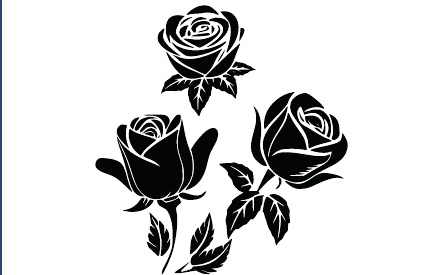 GR-M179-Motiv: 3 Rosenbl&uuml;ten