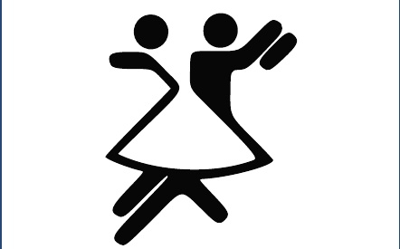 GR-M180-Motiv: Logo Tanzen