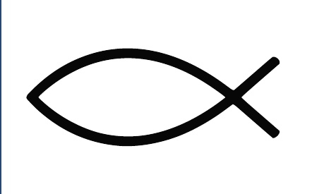 GR-M150-Motiv: Fisch Christentum