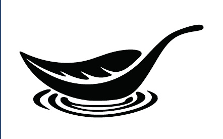 GR-M169-Motiv: Blatt auf Wasser