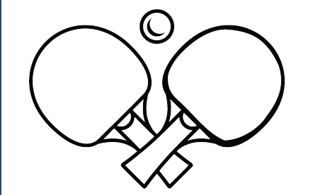 GR-M171-Motiv: Tischtennis