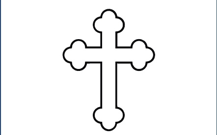GR-M288-Motiv: Orthodoxes Kreuz