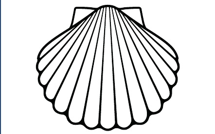GR-M371-Motiv: Muschel