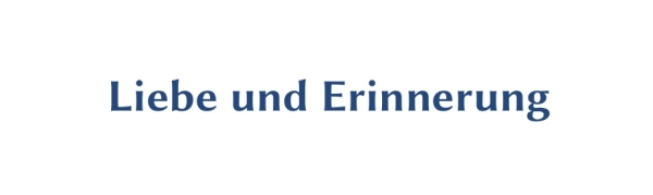 GR-S331-Spruch: Liebe und Erinnerung