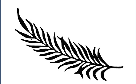 GR-M162-Motiv: Palmenzweig