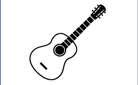GR-M219-Motiv: Gitarre