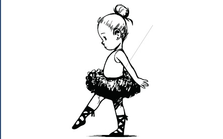 GR-M236-Motiv: Ballerina