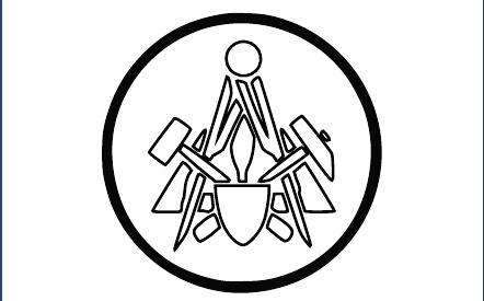 GR-M246-Motiv: Zunftzeichen Maurer