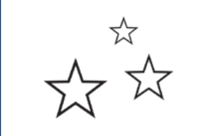GR-M109-Motiv: 3 Sterne