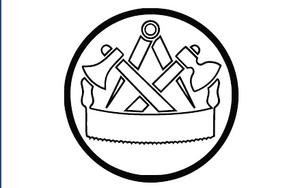 GR-M252-Motiv: Zunftzeichen Zimmermann